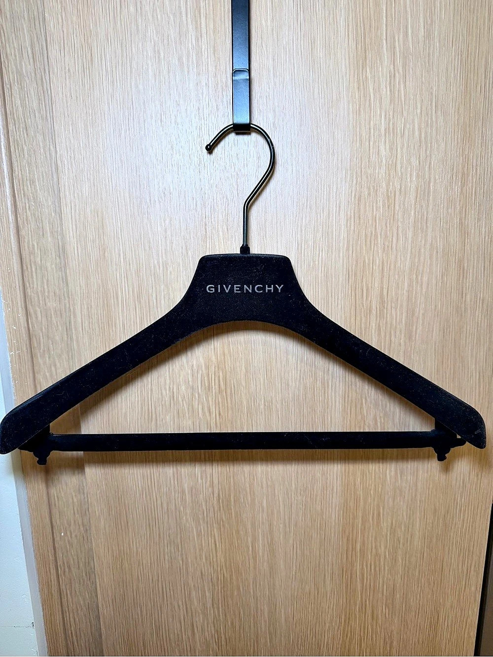 Givenchy Velvet Suit Hanger Black